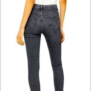 Topshop Moto Jamie Ankle High Waist Jeans